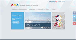 Desktop Screenshot of camarahispanosueca.com