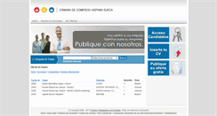 Desktop Screenshot of empleo.camarahispanosueca.com