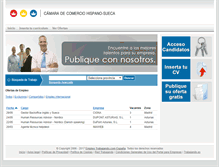 Tablet Screenshot of empleo.camarahispanosueca.com